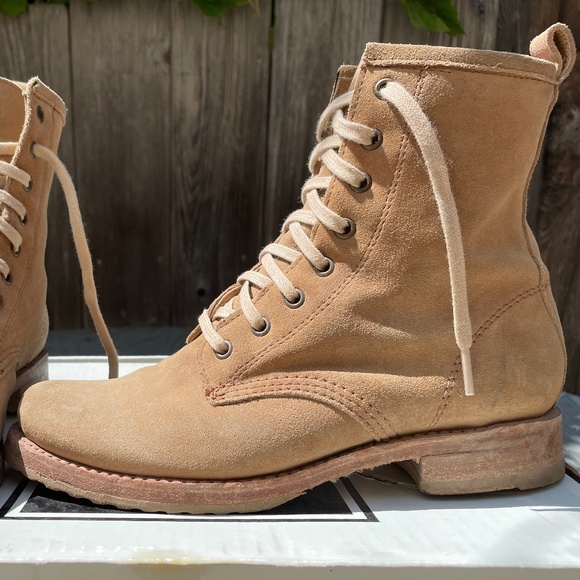 Frye- Veronica Combat Boots- - Picture 2 of 5